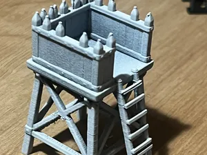 miniature plateforme medieval