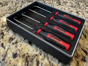 Gridfinity ICON Hook and Pick Set Holder