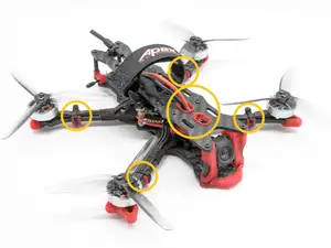 Landing Feet and Grommets for Avion RC Nexa 3.5