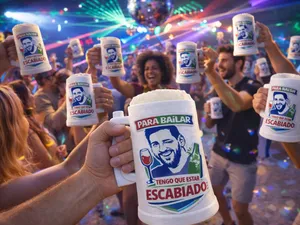 Para bailar tengo que estar escabiado Messi Chop