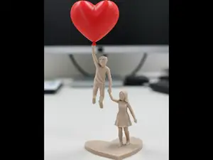 Love is in the Air - Floating Illusion Sculpture