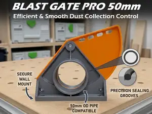 Ultimate Workshop Blast Gate - 50mm Version