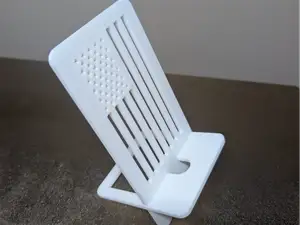 American flag phone stand