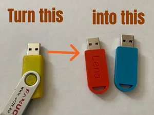 New body for old USB sticks