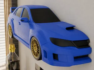 Subaru Impreza WRX STi Sedan Wall-mounted