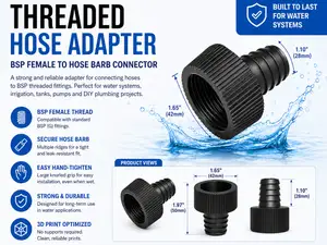 Threaded Hose Adapter – BSP Female Connector