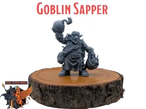Goblin Sapper - MGM Print-Ready Mini