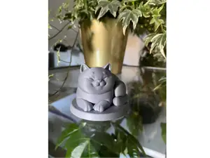 Happy Fat British Cat - Free to sell