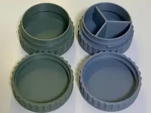 Mini contenitori da 5 cm – Vuoto e con scomparti