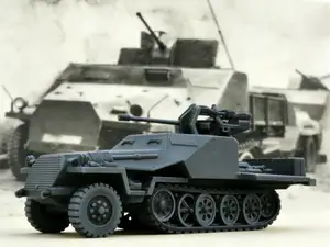 Sdkfz 11/1 2cm Flak 38 半履带自行防空炮 - 1/72 Scale