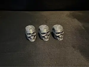 Terminator T-800 Skull Paracord Bead