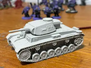 1/56 scale Panzer 35 tank