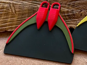 Portachiavi monopinna 3 colori