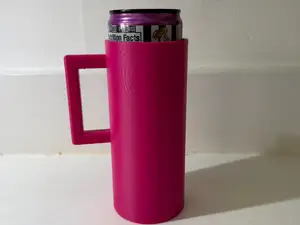 Alani BUM Celsius 12oz slim can koozie with handle