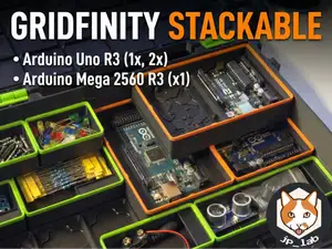 Arduino Uno / Mega - Stackable Gridfinity