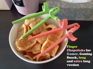 Finger Gamer Gaming Snack, long and extra long