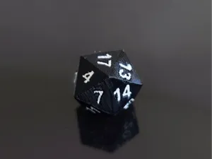 Just dice D20