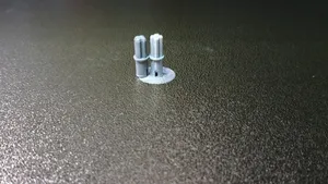 Axel pin without friction