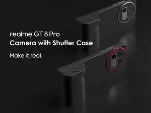 Camera with Shutter Case for Realme GT8 Pro