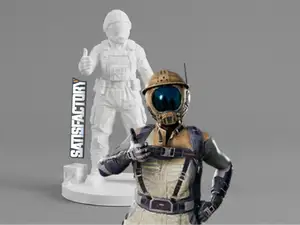 Pioneer – Satisfactory Inspired Engineer Figurine