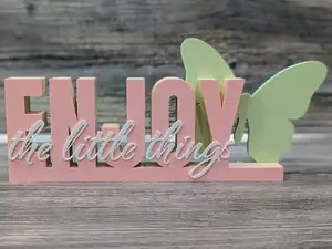 ENJOY the Little Things – Butterfly Decor