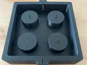 Spritzgussform Teelichter Silikon