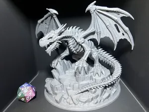Skelett-Drache