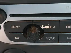 Renault Megane mkIII mk3 (2012) Radio control knob