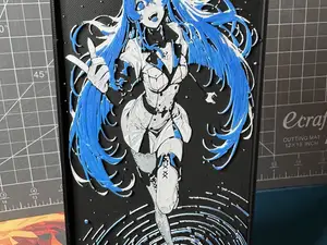 4x8 Hueforge of EsDeath from akame ga kill zero