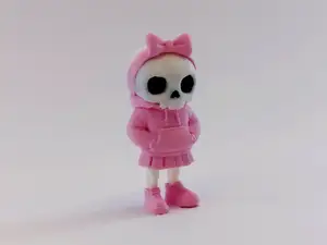 Pink Skull Girl