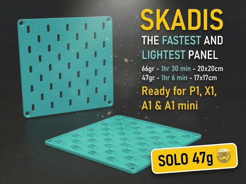Skadis FASTEST! panel