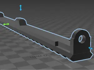 G36E Airsoft Handguard Lower Rail (Picatinny)