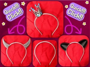 Comfortable headband with funny twist