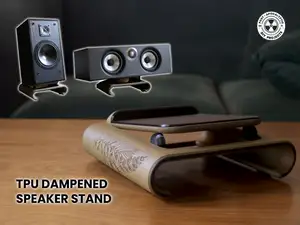 TPU Dampened Speaker Stand