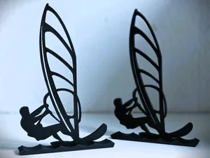 Windsurfer (Male and Female) - Wall / Desk Decor