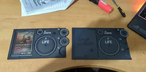 Command Zone Deck and damage Counter