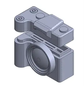 DSLR Camera themed SD and USB Storage Holder