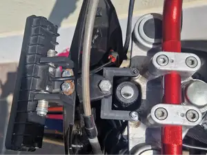YZ Plate Adapter for Derbi Senda / Aprilia SX-RX
