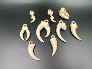 Dinosaur fossil Pendant set