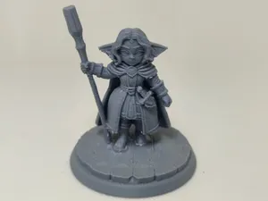 Dungeons and Dragons- Leyla - druido halfling