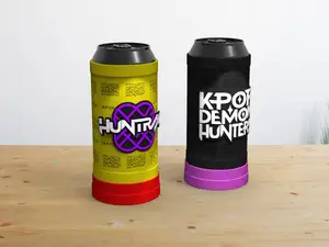Porta Latas de 473ml Guerreras Kpop