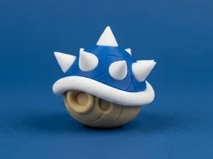 Blue Shell - Mario Kart - Keychain - No AMS
