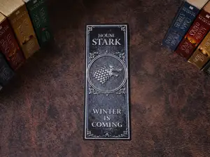 House Stark Book Mark - Game Of Thrones