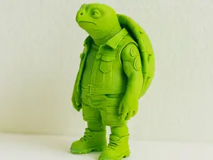 Der coole Schildkrötenwanderer Urban Turtle Style