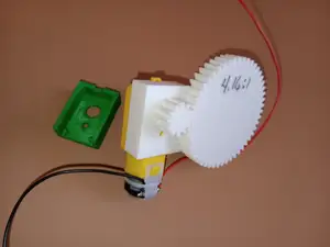 TT Motor with Additional Gear Reduction