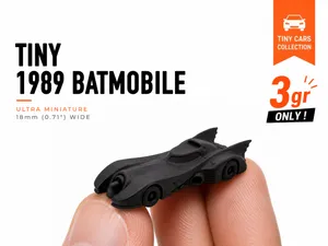 Tiny 1989 Batmobile - Mini Cars Series