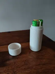 Screw top tampon holder