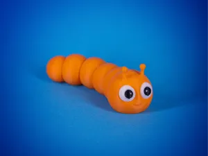 Articulated Caterpillar (Print-in-Place)