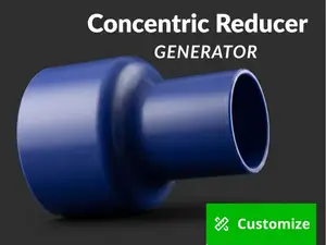 Concentric Reducer/Adapter Generator