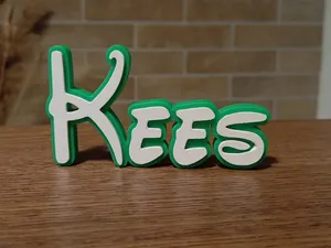 Disney Name Sign Kees Kid Room Wall Decor Tag 